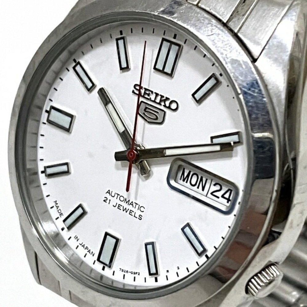 Seiko Five 7S26-03B0 Automatic Watch Men's Wristwatch - Picture 4 of 9